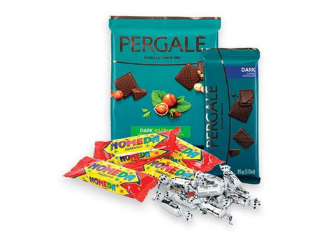 Įvairių rūšių šokolado plytelės