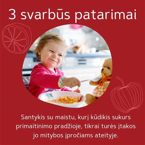 kūdikis domisi maistu
