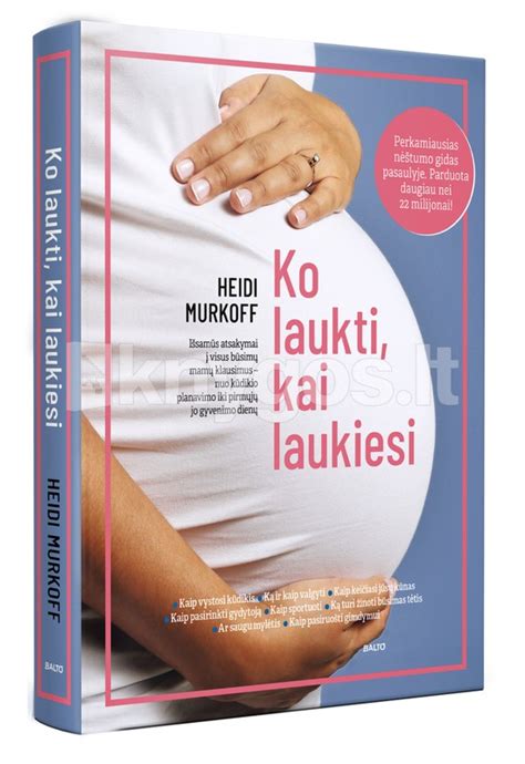 Viršelis knygos „Ko laukti, kai laukiesi“