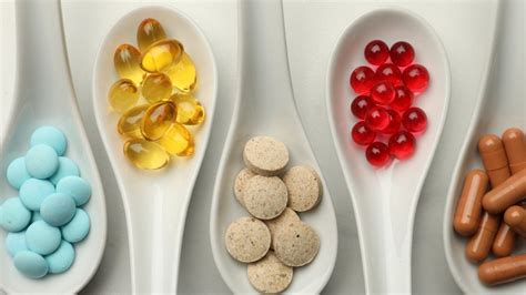 įvairūs maisto papildai