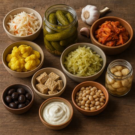 Įvairūs fermentuoti maisto produktai