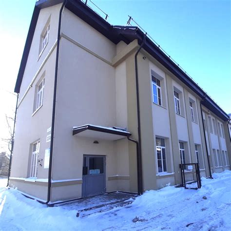 Senelių globos namų fasadas