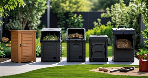 komposto dėžės tipai