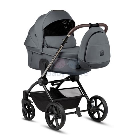 Universalus vežimėlis 3in1 su lopšiu, sportine dalimi ir automobiline kėdute