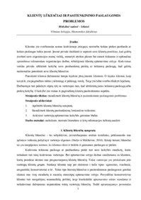 Diagrama, rodanti pasitenkinimo paslaugomis tendencijas per kelis metus