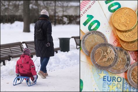 rankos laiko pinigus ir vaiko paveiksliuką