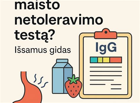 Maisto netoleravimo simptomai