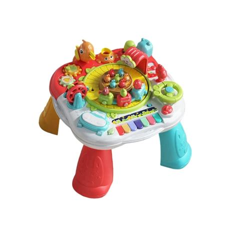 Interaktyvus veiklos staliukas kūdikiui