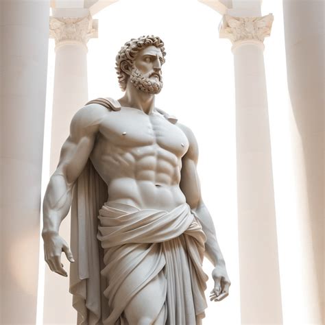 Senovės graikų dievo Dzeuso statula