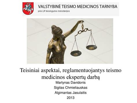Teisiniai dokumentai reglamentuojantys biomedicininius tyrimus