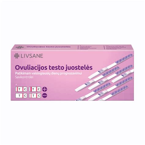 Įvairių tipų ovuliacijos testai