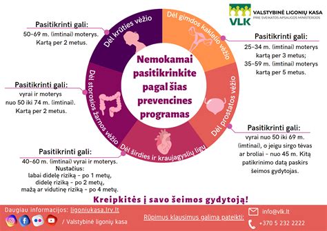 Prevencinės programos schema