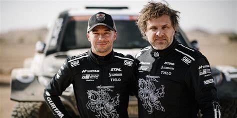 Benediktas Vanagas su šturmanu Dakaro ralyje