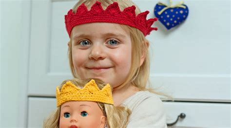 Vaiko su nerta karūna