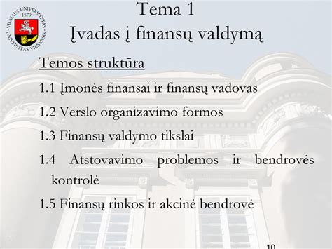 Finansų valdymo strategijos ir jų įgyvendinimas