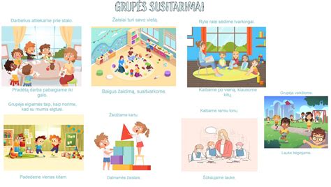 darželio grupės dienotvarkė