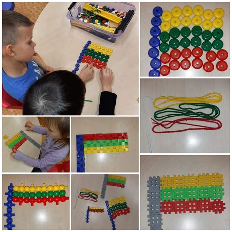 Lietuvos vėliava darželyje