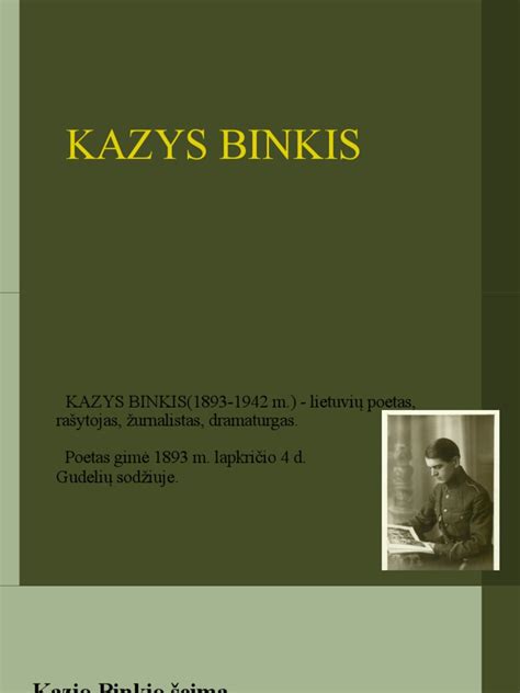 Jaunas Kazys Binkis
