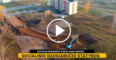 Socialinio būsto statybos