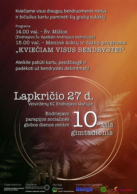 Dienos socialinės globos centro 