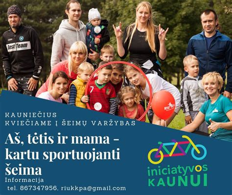 šeima, sportuojanti kartu