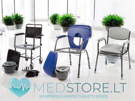 Įvairių tipų tualeto kėdės