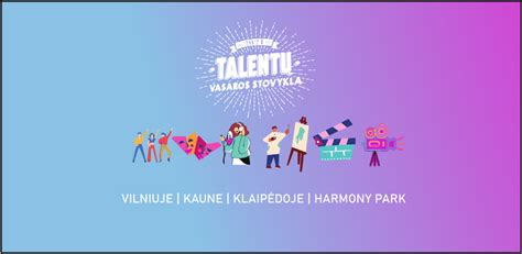 vaikų talentų stovykla