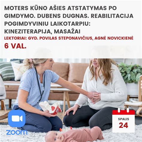 Moters sveikatos patikrinimas po gimdymo
