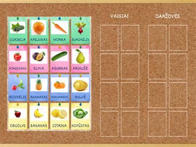 Įvairios daržovės ir kruopos kūdikiui