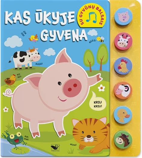 Spalvinga knyga su gyvūnų paveikslėliais