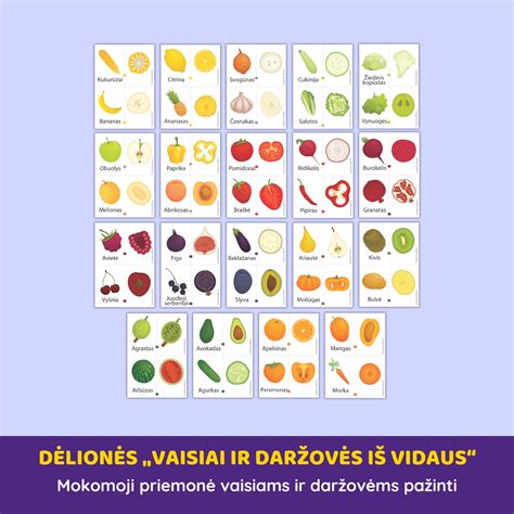 Įvairūs sveiki vaisiai ir daržovės