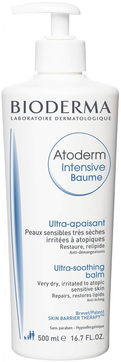 Bioderma Atoderm Intensive Baume pakuotė su dozatoriumi