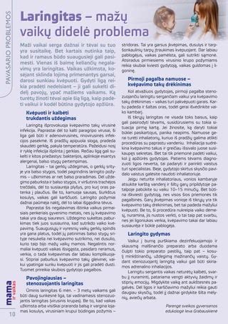 vaikas geria vaistus