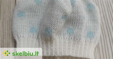 Švelni kepurėlė naujagimiui