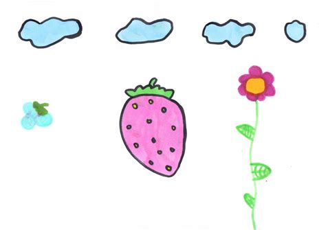 Vaikų piešiniai su tautiniais motyvais