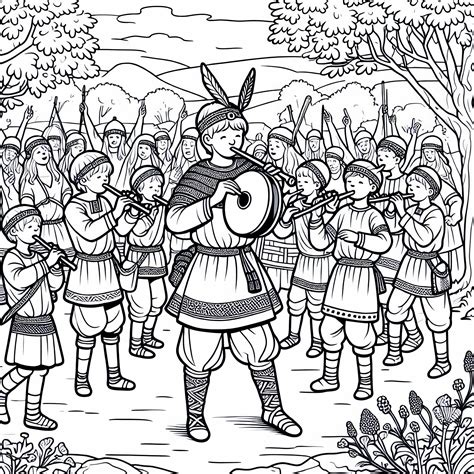 vaikai dainuoja ir šoka su gyvūnų paveikslėliais