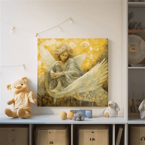 vaiko piešiamas angelas