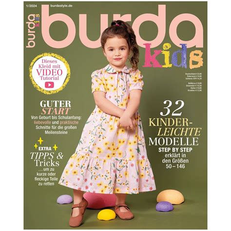 Burda Kids mados pavyzdžiai