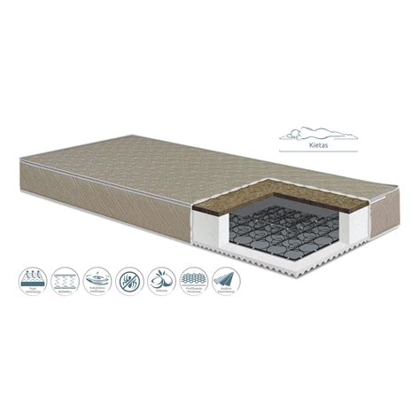 Kūdikio čiužinys su kokoso pluoštu