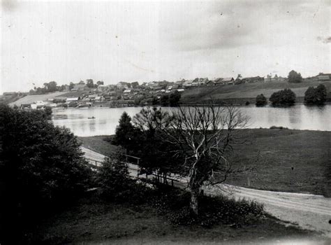 Paberžės miestelio panorama