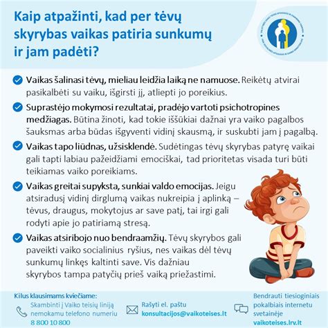 vaikų poreikiai ir tėvų atsakomybė