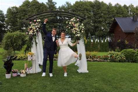 Jutos ir Žilvino vestuvių akimirka