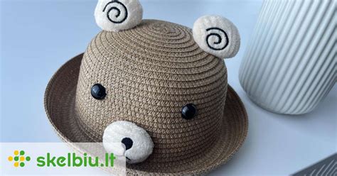 vaikiškų kepurių įvairovė