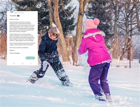 vaikai žaidžia su įvairiais dirbtinio sniego tipais