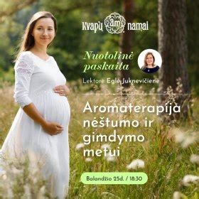 Aromaterapija nėštumo metu