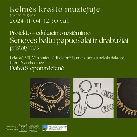 Senovės papuošalai, rasti metalo ieškikliu