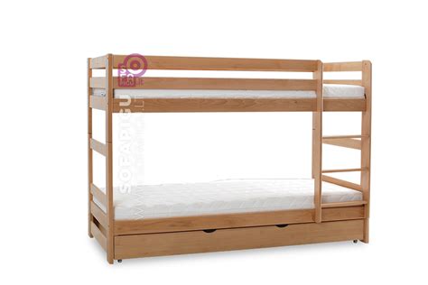 dviaukštė vaikiška lova su saugos atitvarais
