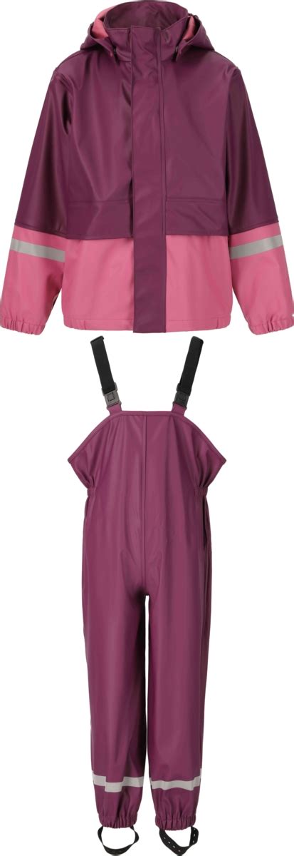 vaikiškos lietaus kelnės ir striukė