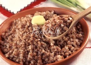 grikių košė su daržovėmis