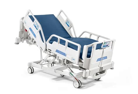 Elektrinė funkcinė medicininė lova su integruotomis svarstyklėmis